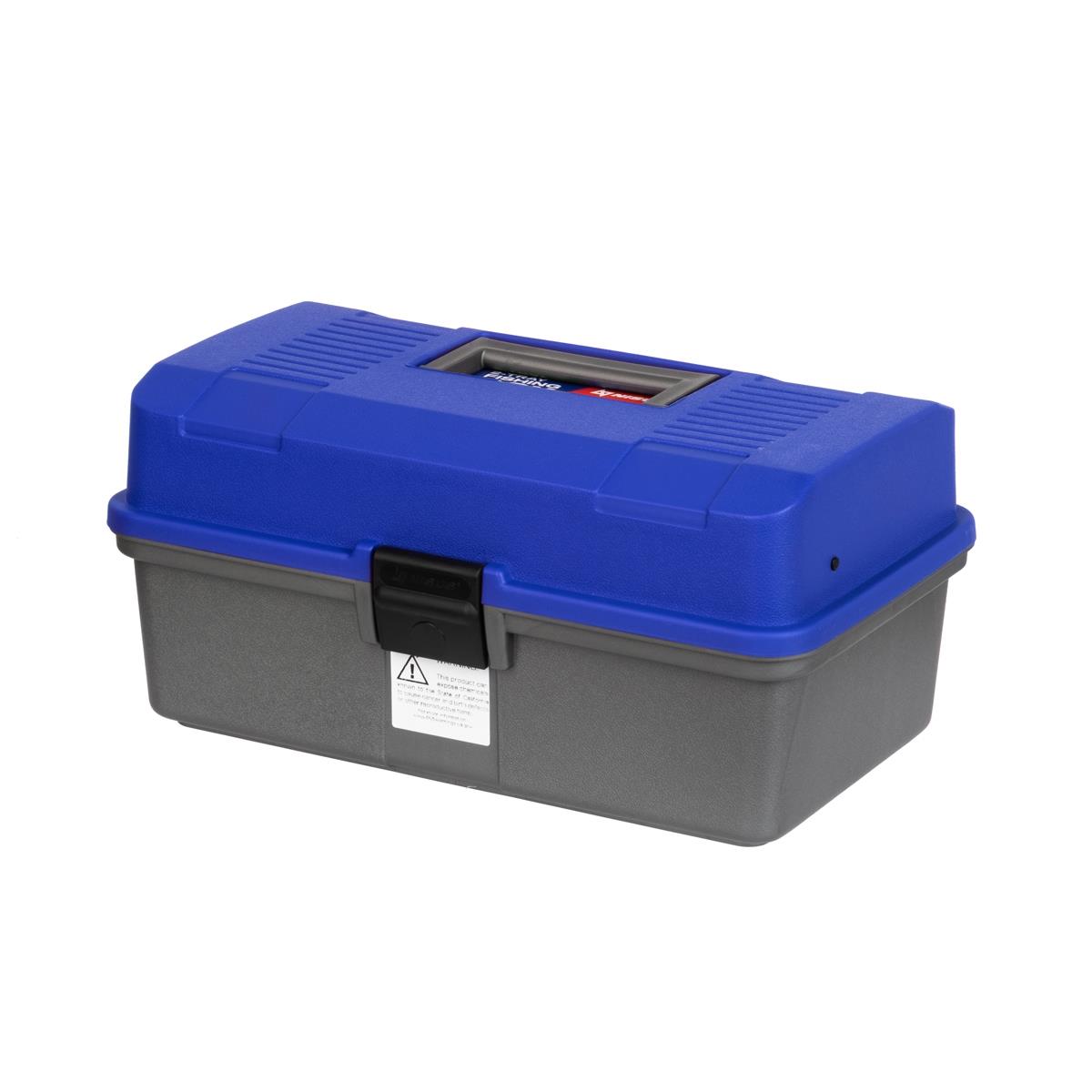 Fishing 2-tray box NISUS blue (N-FB-2-B)/ Ящик рыболова двухполочный синий NISUS