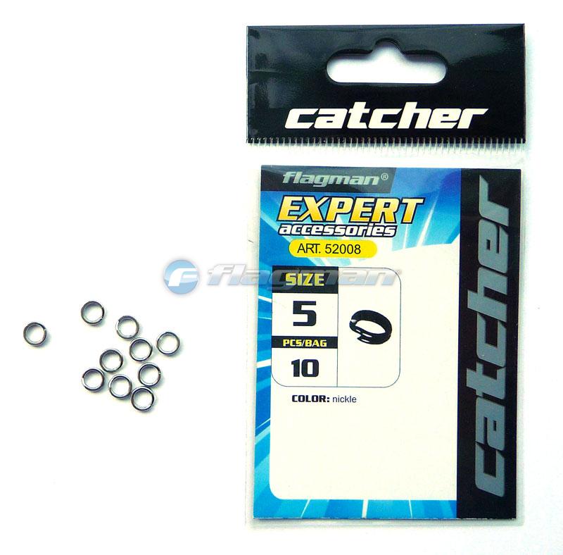CATCHER Кольца заводные №4 10шт
