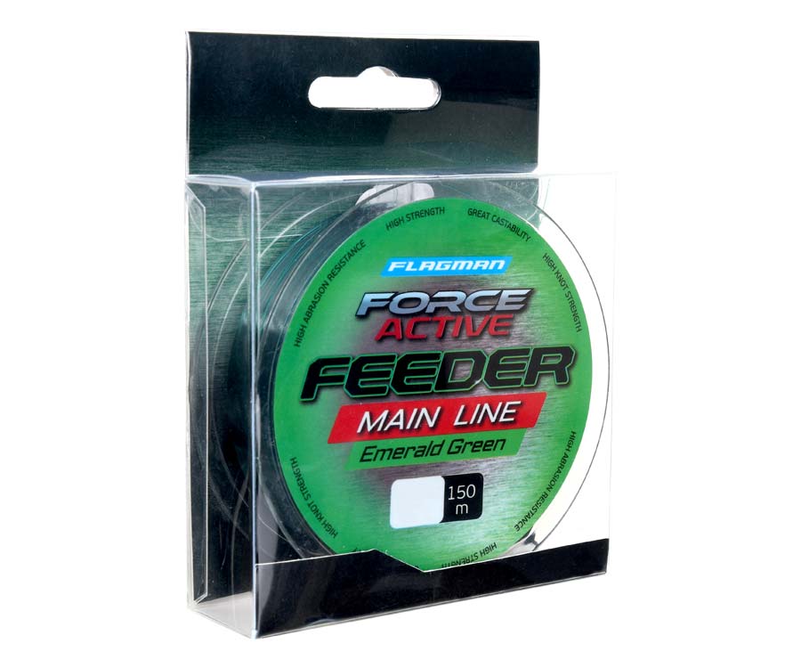FLAGMAN Леска Force Active Feeder Main Line 150м 0,255мм