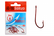 Крючки Saikyo KH-11011 O'Shaughnessy Red № 8 (10шт)