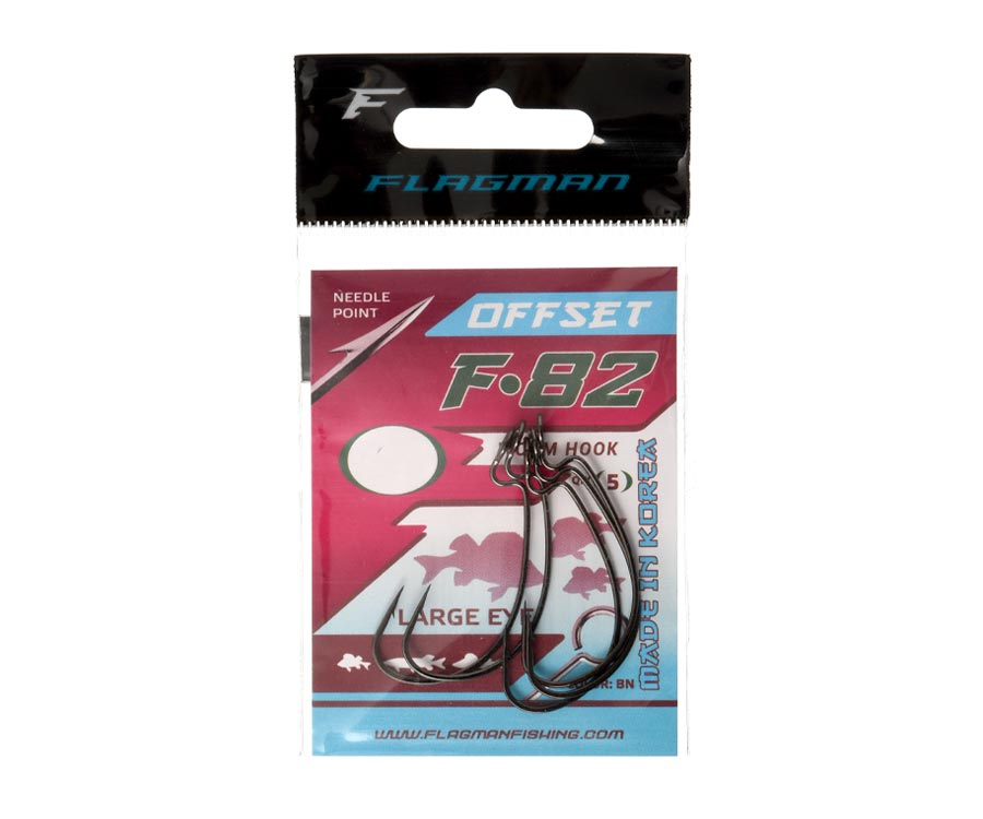 FLAGMAN Крючок F-82 Offset Hook №01