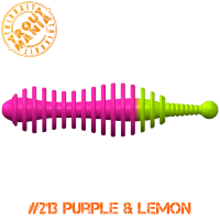 TM Mouse Tail  2.0" -213 Purple&Lemon (Cheese)