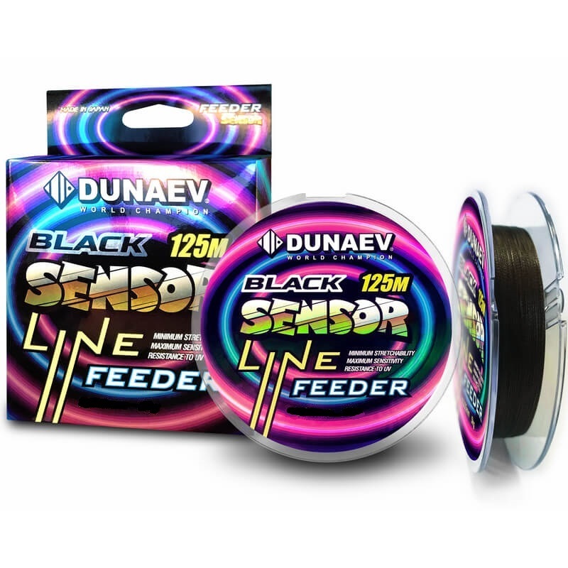 Леска Dunaev Black Sensor  0.285мм 125м