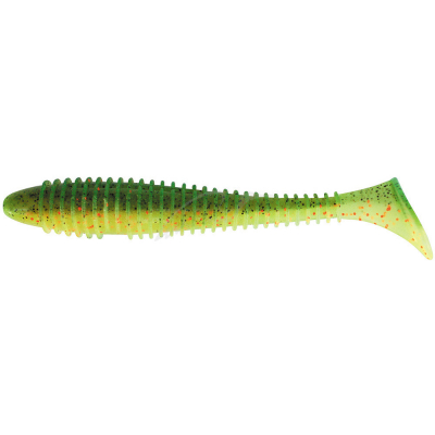 Силиконовая приманка Keitech Swing Impact Fat 6.8" цв. #EA05 Hot Fire Tiger