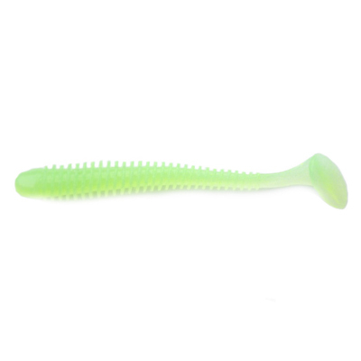 Силиконовая приманка Keitech Swing Impact 4.5" - EA#11 Lime Chartreuse Glow