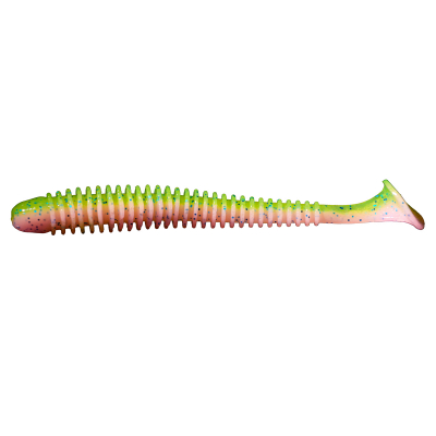 Силиконовая приманка Keitech Swing Impact 4.5" - EA#16 Cotton Candy Blue FLK