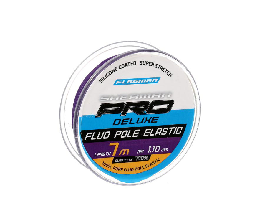 FLAGMAN Амортизатор для штекера Deluxe Fluo Pole Elastic 7м d1,1мм violet