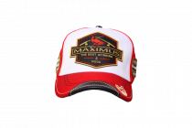 Кепка Maximus Mesh с сеткой,белый/красный (MCM)