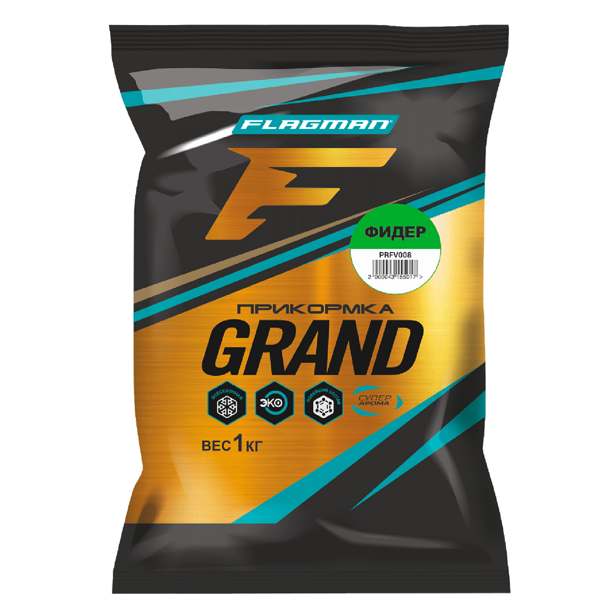 FLAGMAN Прикормка для рыбы GRAND Фидер 1кг
