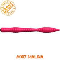 TM Fat Worm 3" -007 Malina (Cheese)
