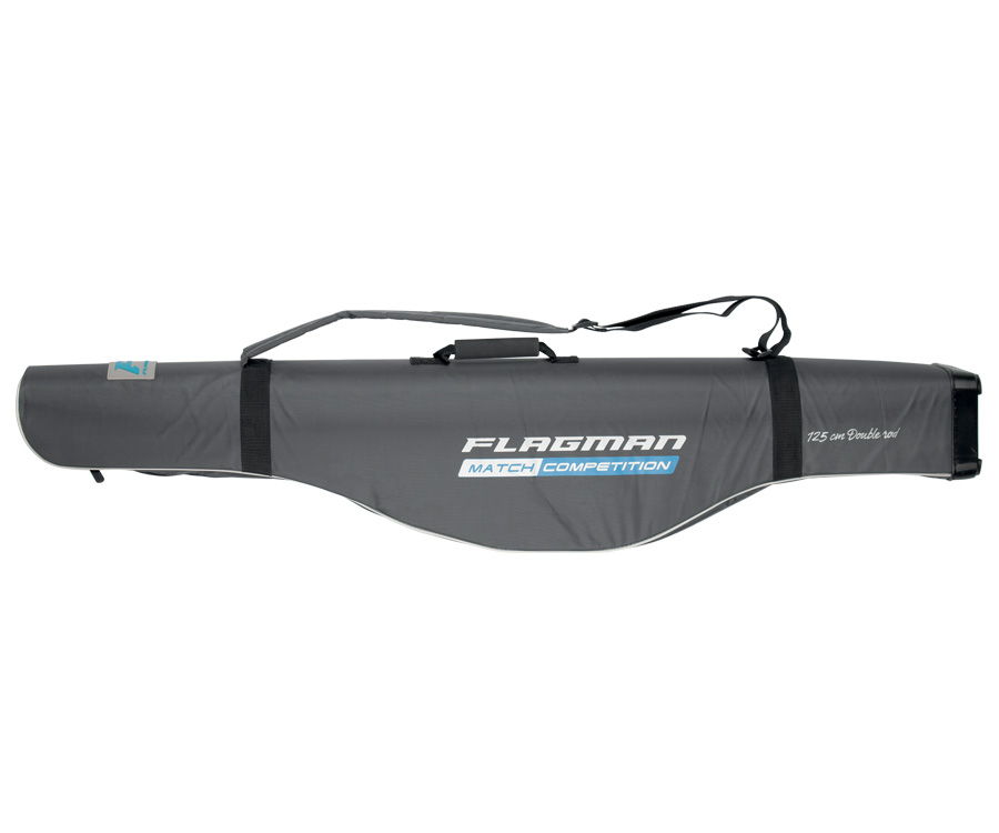 FLAGMAN Чехол кофр для удилищ 2 отделения Match Competition Hard Case Double Rod 125см