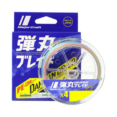 Major Craft Dangan Braid X4 150m Multicolor DB4-150/1.5MC