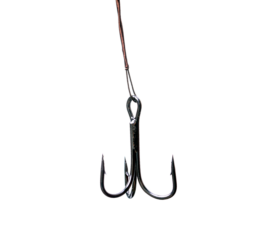 CATCHER Поводок Stainless Steel с тройником №4 X7 8кг 25см 3шт