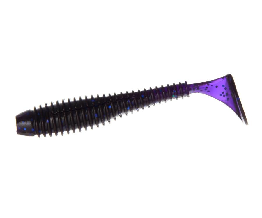 FLAGMAN Виброхвост Mystic Fish Fat 3,3" #105 Violet 8,2см 5шт