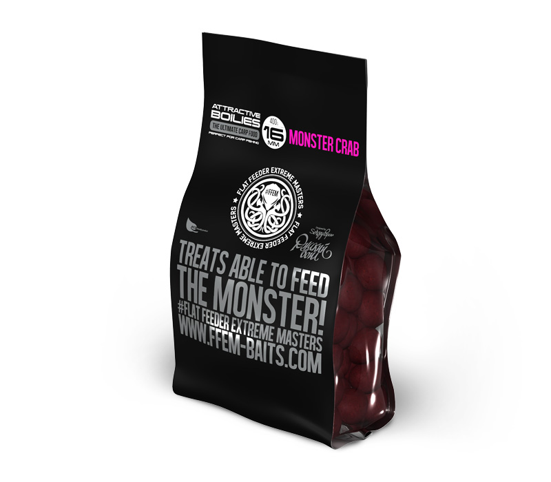 FFEM HIGH ATTRACTIVE BOILIES MONSTER CRAB 16MM