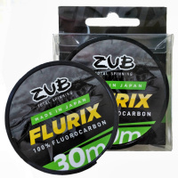 Леска ZUB FLURIX 30m 0.256мм 4,54кг