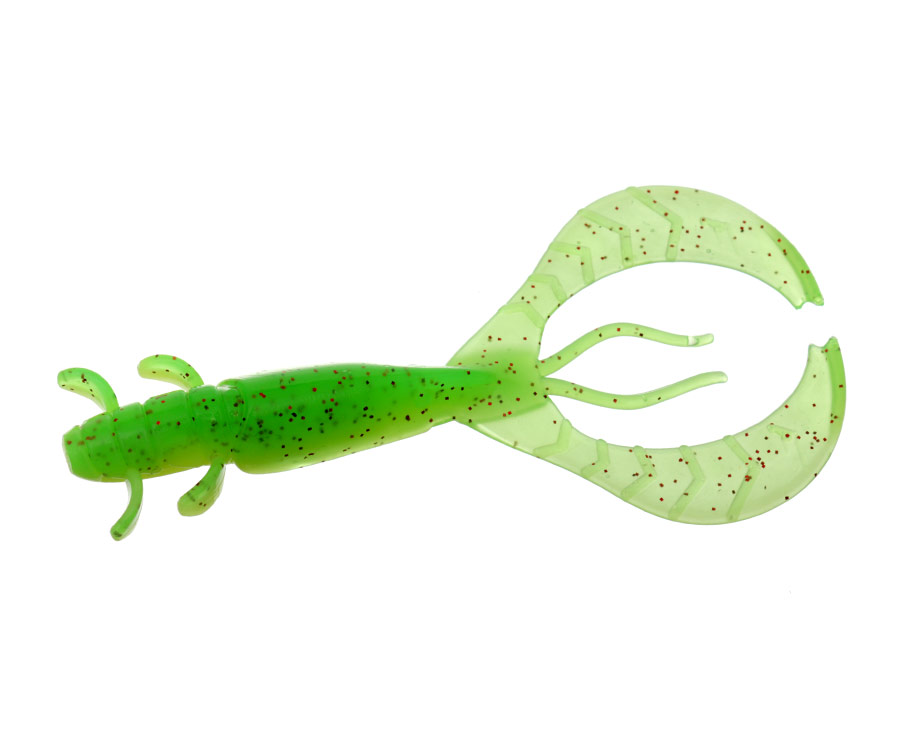 FLAGMAN Рак FL Craw 2,5" #1527 Lime/Lime Chartreuse 12см 6шт