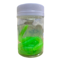 Приманка PETRO LURES STRETCH FETTI WORM 65мм цв.шартрез