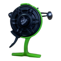 Катушка зимняя Lizard ice fishing reel 6 ball левая рука Chartrez
