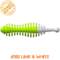 TM Mouse Tail  2.0" -202 Lime&White (Cheese)