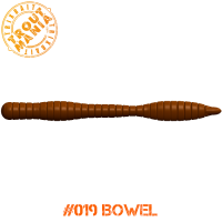 TM Fat Worm 3" -019 Bowel (Cheese)