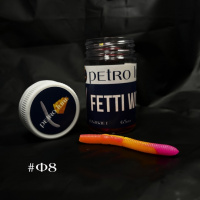 Приманка плавающая Fetti Worm 65мм сыр ,цвет Ф8