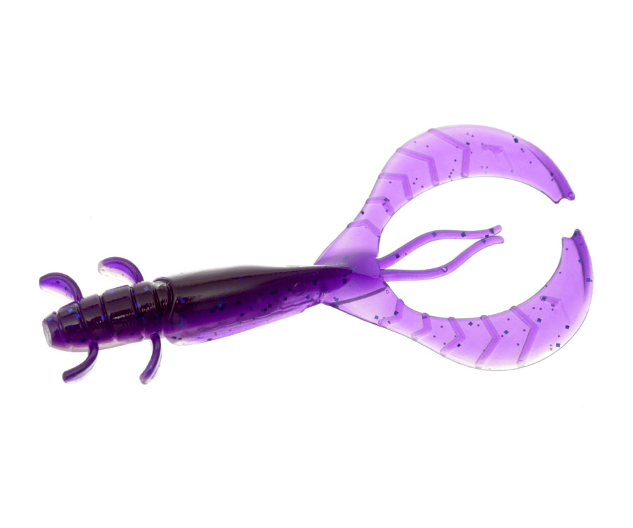 FLAGMAN Рак FL Craw 3,5" #0531 Violet/Pearl White 8,8см 4шт