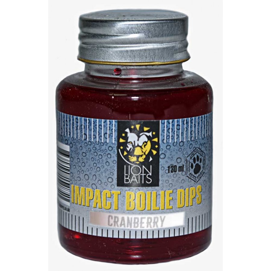 LION BAITS Impact Boilie Dips клюква (Cranberry) - 130 мл