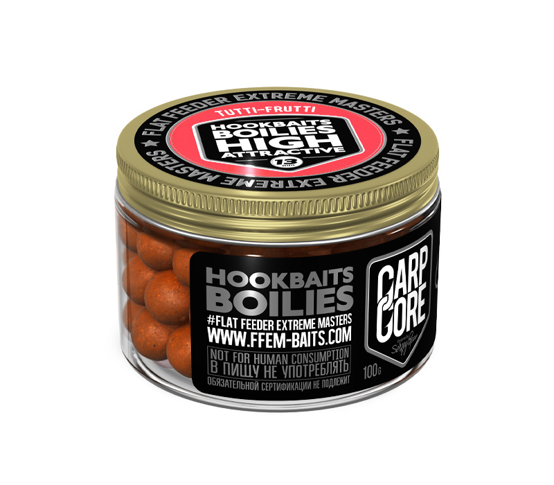 FFEM HOOKBAITS BOILIES MULBERRY 13MM