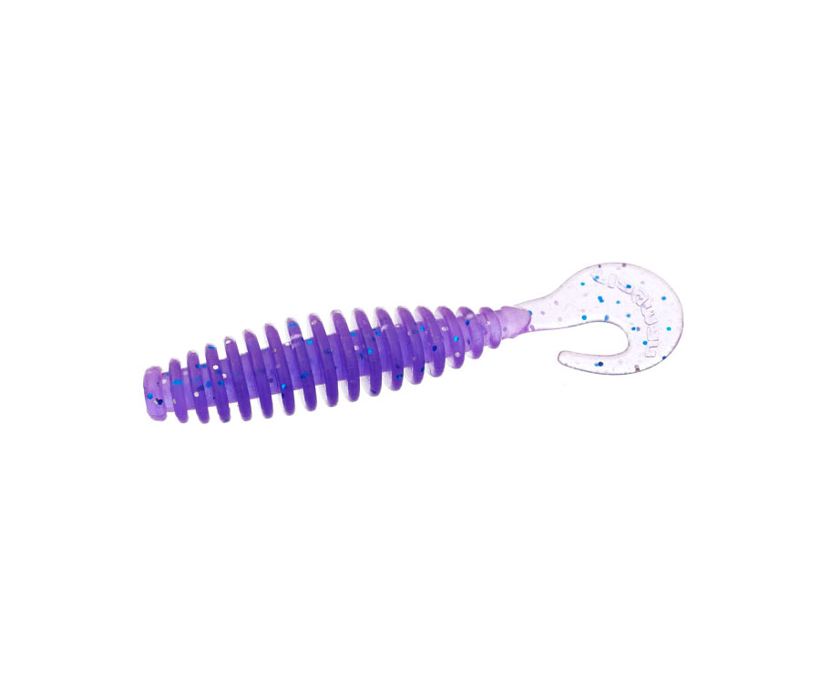 FLAGMAN Твистер Crusher 4" macrell lilac flash 10см 5шт