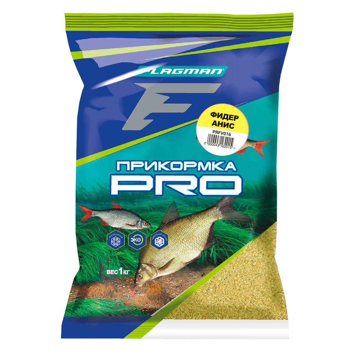 FLAGMAN Прикормка для рыбы PRO Фидер Анис 1кг 