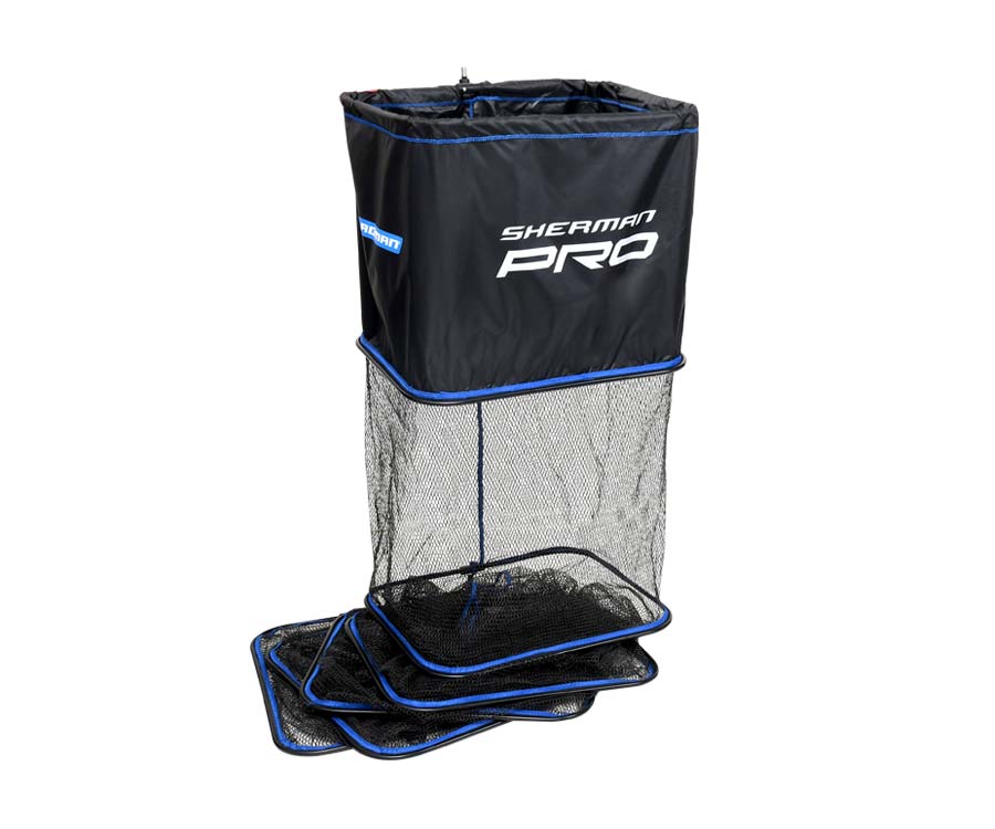 FLAGMAN Садок Sherman Pro 50x40см Rubber mesh 3,0м наружный каркас