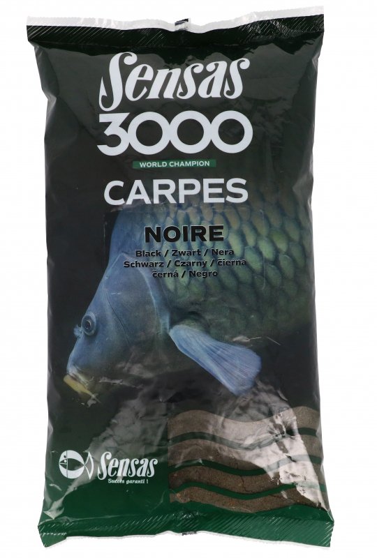 ПРИКОРМКА SENSAS 3000 CARP NOIRE 1КГ