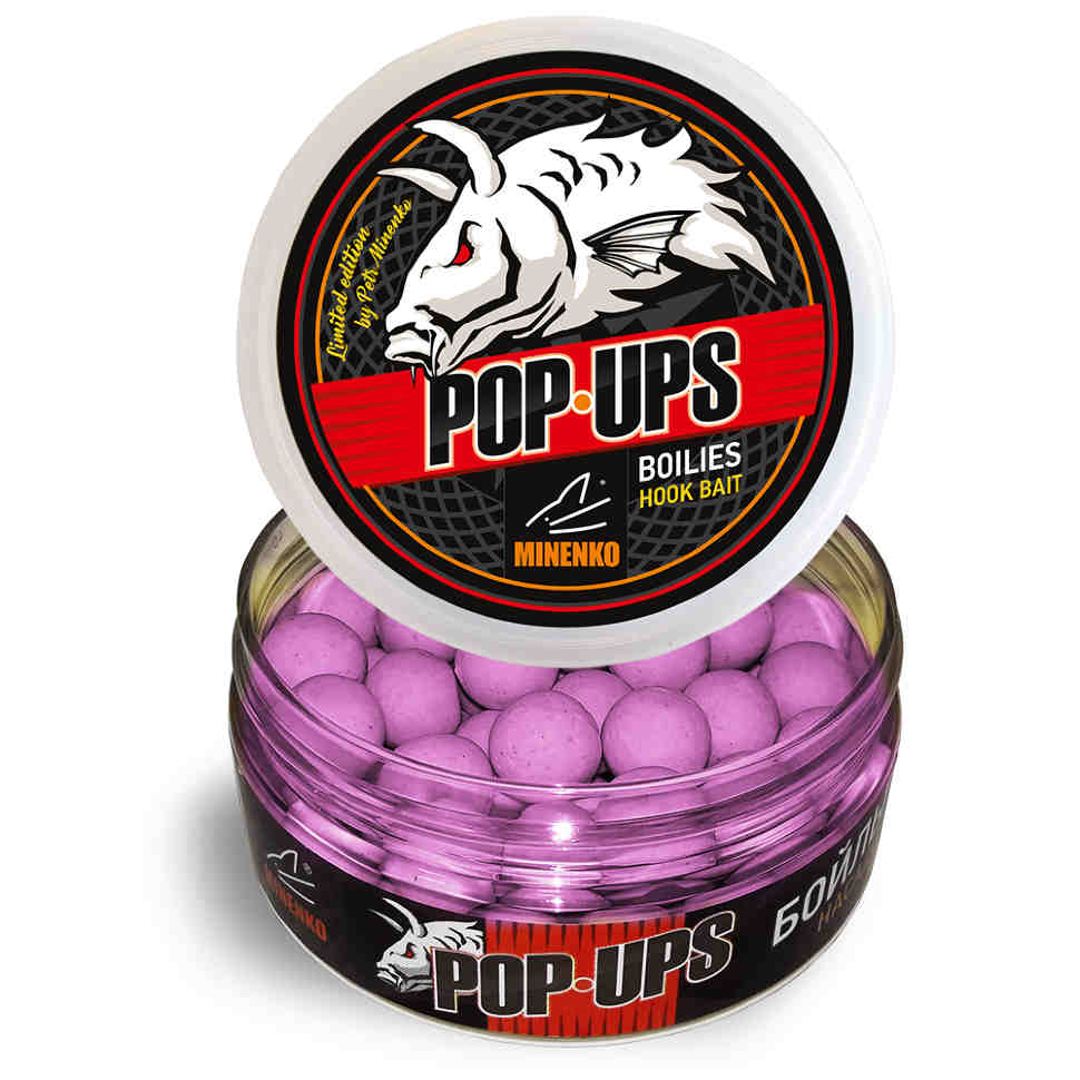Бойлы плавающие MINENKO SQUID & OCTOPUS Pop-Up 14мм