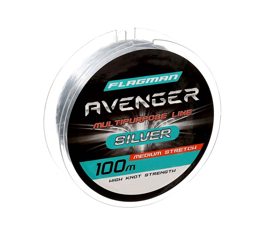 FLAGMAN Леска Avenger Silver Line 100м 0,20мм