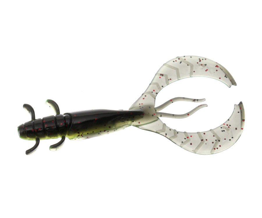 FLAGMAN Рак FL Craw 2,5" #1816 Black/Chartreuse 12см 6шт