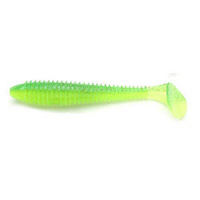 Силиконовая приманка Keitech Swing Impact FAT 4.3 - #424 Lime Chartreuse