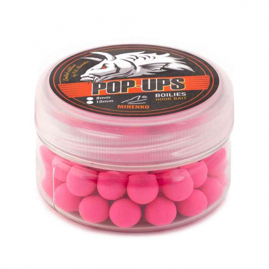 Бойлы плавающие MINENKO PLUM (PINK) Pop-Up 10мм