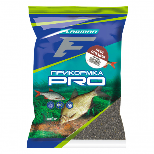 FLAGMAN Прикормка для рыбы PRO Лещ Специи 1кг 