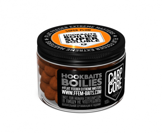 FFEM Super Soluble Boilies Super Plum 13mm