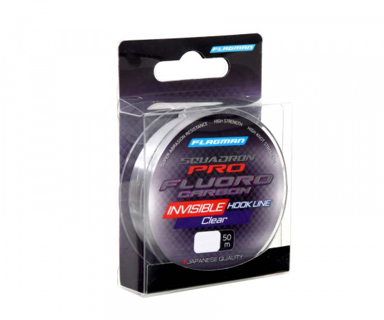 FLAGMAN Леска Squadron Pro Fluorocarbon Line 50м 0,20мм