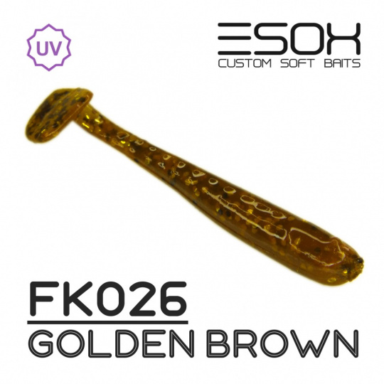 Baby Minnow 1.4"(36мм) 12 шт FK026 Golden Brown