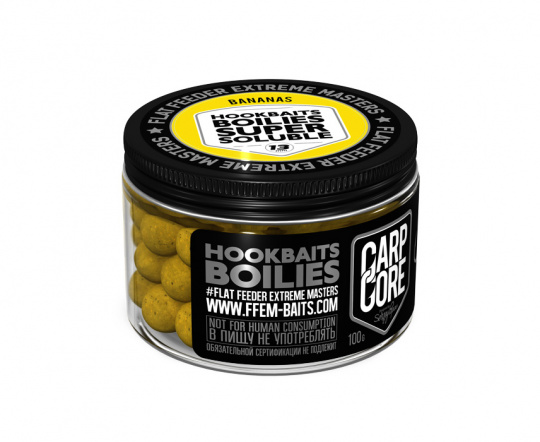 FFEM Super Soluble Boilies Bananas 13mm