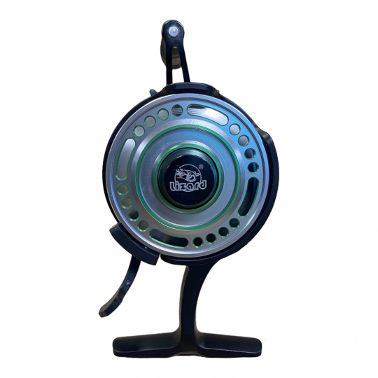 Катушка инерционная (зимняя) Lizard ice fishing reel 6 ball левая рука