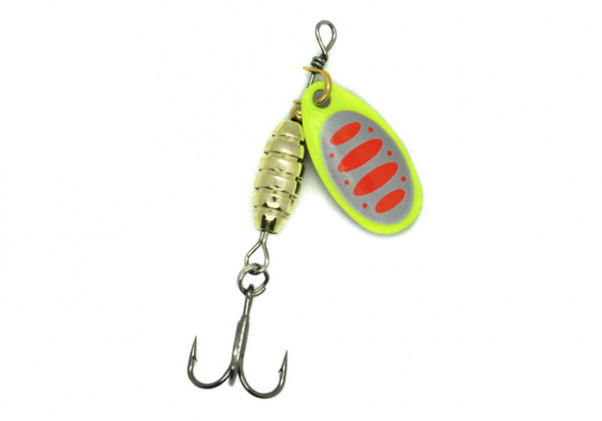 Блесна Mottomo Bug Blade #0 3.5g Fluo 46		
