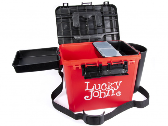 Ящик рыболовный зимний Lucky John (из 6-ти частей) 38x26x31.5cm