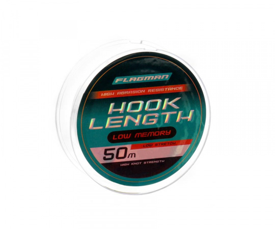 FLAGMAN Леска Hook Lenght 50м 0,10мм
