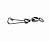 OWNER Застежка с вертлюгом Hooked Snap Swivel №8 9шт