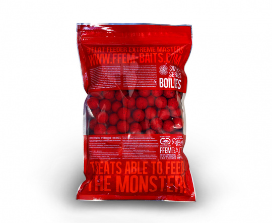 FFEM Super Jam Boilies Strawberry 20mm