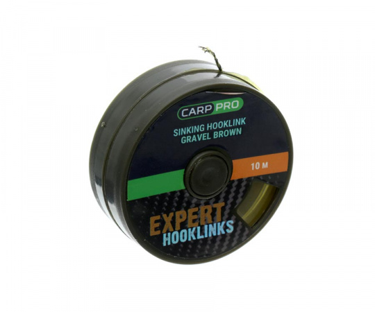 CARP PRO Поводковый материал без оболочки Sinking зеленый 10lb 10м